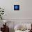 Neptune, Voyager 2 Image-null-Framed Stretched Canvas displayed on a wall