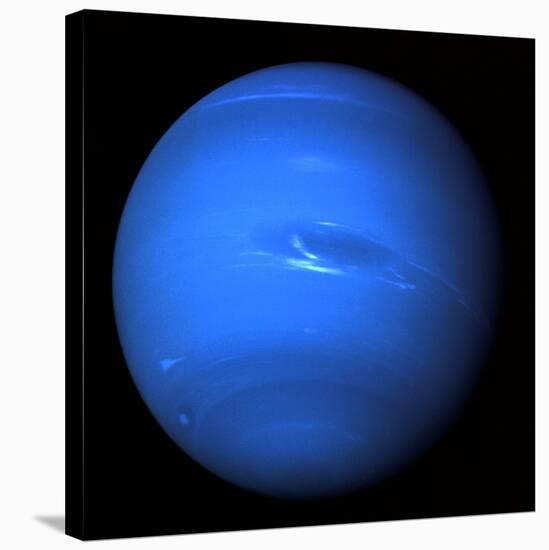 Neptune, Voyager 2 Image-null-Stretched Canvas