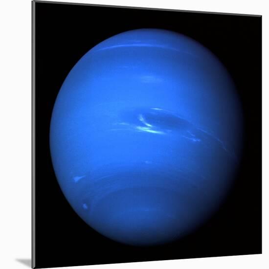 Neptune, Voyager 2 Image-null-Mounted Premium Photographic Print