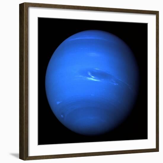 Neptune, Voyager 2 Image-null-Framed Photographic Print