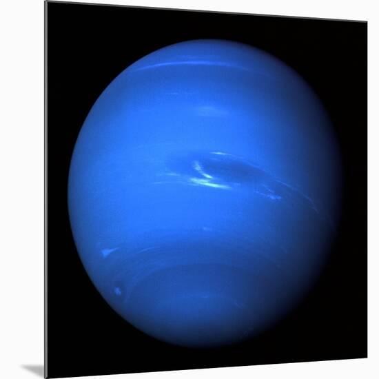 Neptune, Voyager 2 Image-null-Mounted Photographic Print