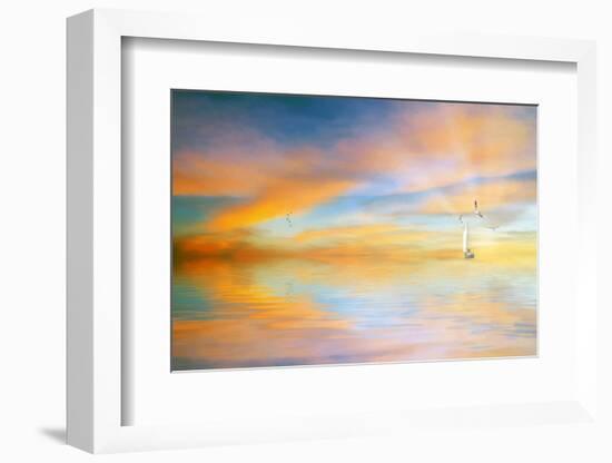 Neptune-Philippe Sainte-Laudy-Framed Photographic Print