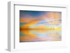 Neptune-Philippe Sainte-Laudy-Framed Photographic Print