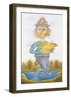 Neptune-Wayne Anderson-Framed Giclee Print