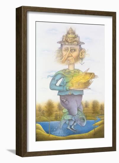 Neptune-Wayne Anderson-Framed Giclee Print