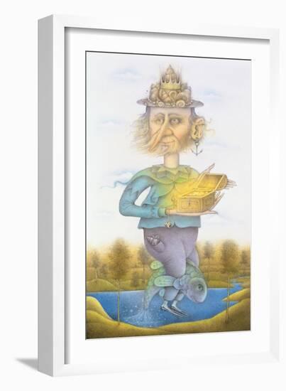 Neptune-Wayne Anderson-Framed Giclee Print