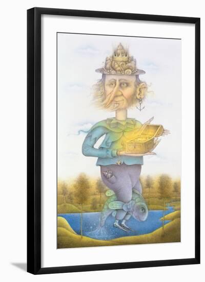 Neptune-Wayne Anderson-Framed Giclee Print