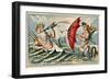 Neptunite Dye Victorian Trading Card-null-Framed Giclee Print