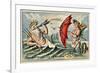 Neptunite Dye Victorian Trading Card-null-Framed Giclee Print