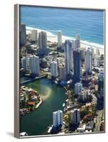 Nerang River, Surfers Paradise, Gold Coast, Queensland, Australia-David Wall-Framed Photographic Print