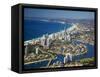 Nerang River, Surfers Paradise, Gold Coast, Queensland, Australia-David Wall-Framed Stretched Canvas