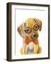 Nerd Pup-Lanie Loreth-Framed Art Print