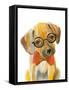 Nerd Pup-Lanie Loreth-Framed Stretched Canvas