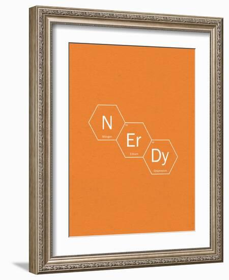 Nerdy-Ali Michael-Framed Giclee Print