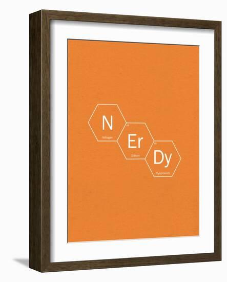 Nerdy-Ali Michael-Framed Giclee Print