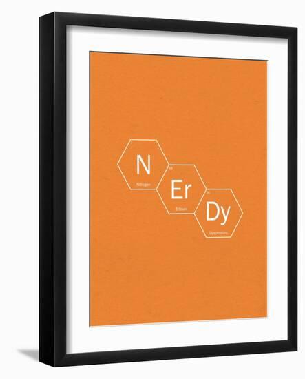 Nerdy-Ali Michael-Framed Giclee Print