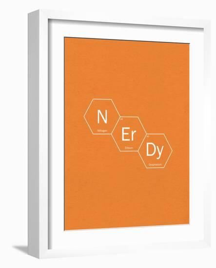 Nerdy-Ali Michael-Framed Giclee Print