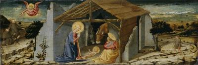 Annunciation Showing St Apollonia, St Luke and Prophets David and Isaiah-Neri Di Bicci-Giclee Print