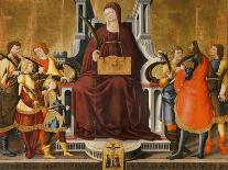 Panel Showing Madonna with Child-Neri Di Bicci-Giclee Print