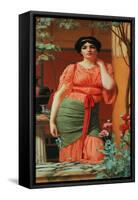 Nerissa, 1906-John William Godward-Framed Stretched Canvas