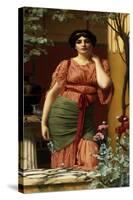 Nerissa, 1906-John William Godward-Stretched Canvas