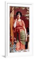 Nerissa-John William Godward-Framed Premium Giclee Print