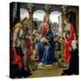 Nerli Altarpiece: Madonna and Child with the Young St. John the Baptist-Filippino Lippi-Stretched Canvas