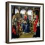 Nerli Altarpiece: Madonna and Child with the Young St. John the Baptist-Filippino Lippi-Framed Giclee Print