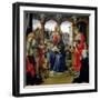 Nerli Altarpiece: Madonna and Child with the Young St. John the Baptist-Filippino Lippi-Framed Giclee Print