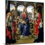 Nerli Altarpiece: Madonna and Child with the Young St. John the Baptist-Filippino Lippi-Mounted Giclee Print