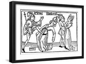 Nero and Poppaea, 1479-null-Framed Giclee Print