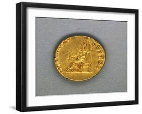 Nero Aureus, Minted by Mint of Rome, AD 64-65-null-Framed Giclee Print