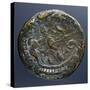 Nero Coin Depicting Port of Claudius, Verso, Roman Coins AD-null-Stretched Canvas