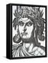 Nero, Emperor of Rome-Antonius-Framed Stretched Canvas