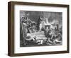 Nero Fiddling While Rome Burns-null-Framed Giclee Print