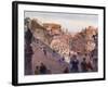 Nerudova Ulice, Prague, 1909-Heinrich Tomec-Framed Giclee Print