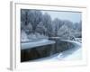 Nerussa River Beginning to Freeze, Bryansky Les Zapovednik, Russia-Igor Shpilenok-Framed Photographic Print