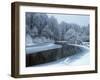 Nerussa River Beginning to Freeze, Bryansky Les Zapovednik, Russia-Igor Shpilenok-Framed Photographic Print