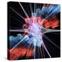 Nerve Cell And DNA, Artwork-Laguna Design-Stretched Canvas