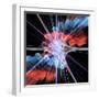 Nerve Cell And DNA, Artwork-Laguna Design-Framed Premium Photographic Print