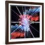 Nerve Cell And DNA, Artwork-Laguna Design-Framed Photographic Print