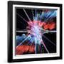 Nerve Cell And DNA, Artwork-Laguna Design-Framed Photographic Print