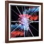 Nerve Cell And DNA, Artwork-Laguna Design-Framed Photographic Print