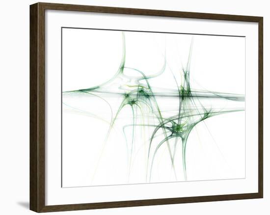 Nerve Cells, Abstract Artwork-Laguna Design-Framed Photographic Print