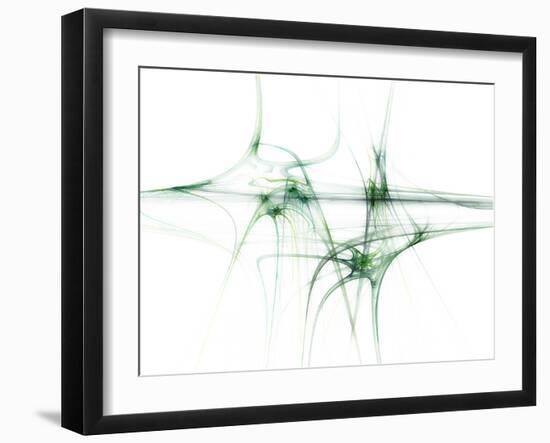 Nerve Cells, Abstract Artwork-Laguna Design-Framed Photographic Print