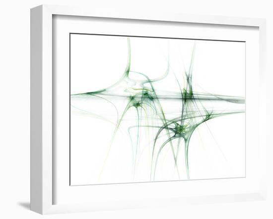 Nerve Cells, Abstract Artwork-Laguna Design-Framed Photographic Print