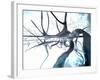 Nerve Cells, Computer Artwork-null-Framed Photographic Print