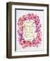 Nerve - Red and Gold-Cat Coquillette-Framed Giclee Print