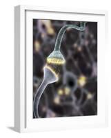 Nerve Synapse, Artwork-Equinox Graphics-Framed Photographic Print