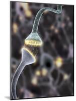 Nerve Synapse, Artwork-Equinox Graphics-Mounted Photographic Print